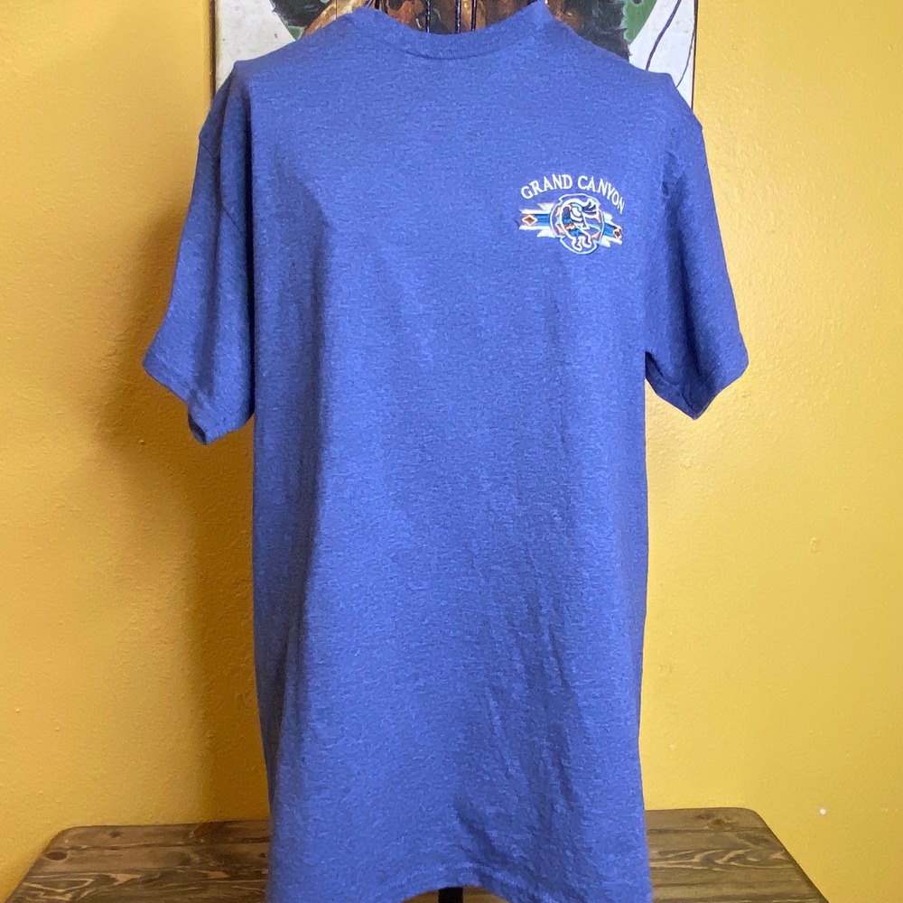 Grand Canyon‎ Native Kokopelli Inspired Embroidered Graphic T-Shirt Size M